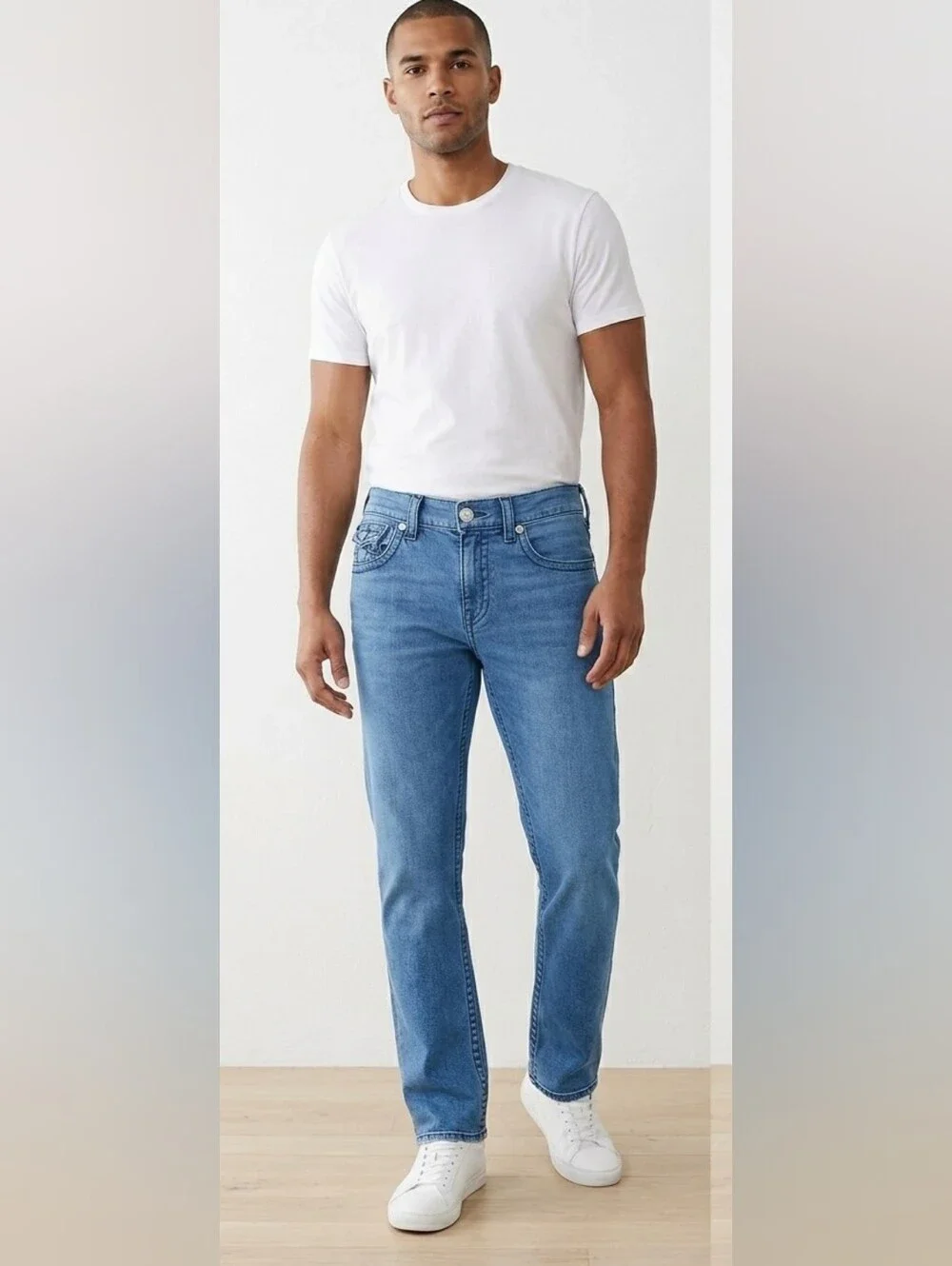 True Religion light wash